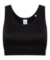 Black/Black - Kids fashion crop top Vests SF Minni Athleisurewear, Junior, Sublimation, T-Shirts & Vests Schoolwear Centres