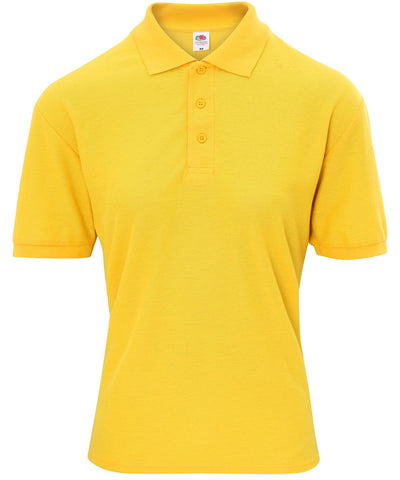 Sunflower - Kids 65/35 piqué polo Polos Fruit of the Loom Back to Education, Junior, Must Haves, Polos & Casual Schoolwear Centres
