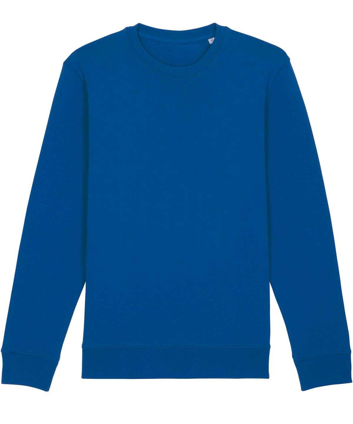 Majorelle Blue*† - Unisex Changer iconic crew neck sweatshirt (STSU823) Sweatshirts Stanley/Stella Co-ords, Conscious cold weather styles, Exclusives, Merch, Must Haves, New Colours for 2023, Organic & Conscious, Raladeal - Recently Added, Raladeal - Stanley Stella, Recycled, Stanley/ Stella, Sweatshirts, Trending Loungewear Schoolwear Centres