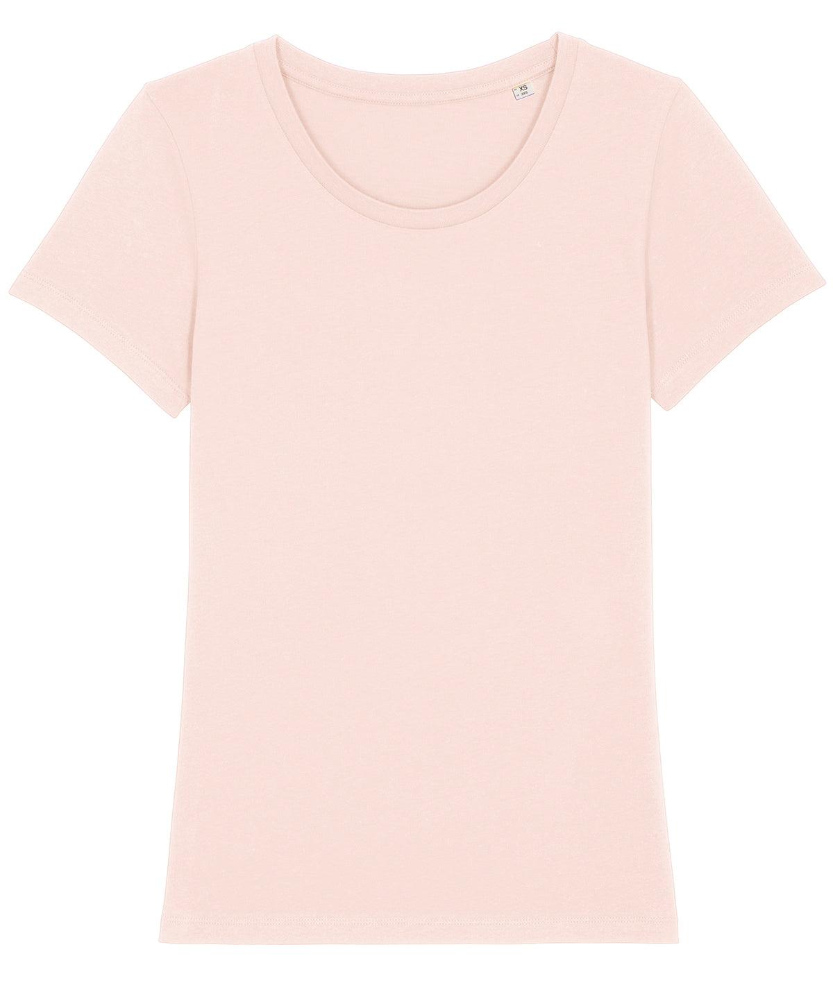 Candy Pink - Women's Stella Expresser iconic fitted t-shirt (STTW032) T-Shirts Stanley/Stella Directory, Exclusives, Must Haves, New Colours For 2022, Organic & Conscious, Raladeal - Stanley Stella, Rebrandable, Stanley/ Stella, T-Shirts & Vests, Women's Fashion Schoolwear Centres