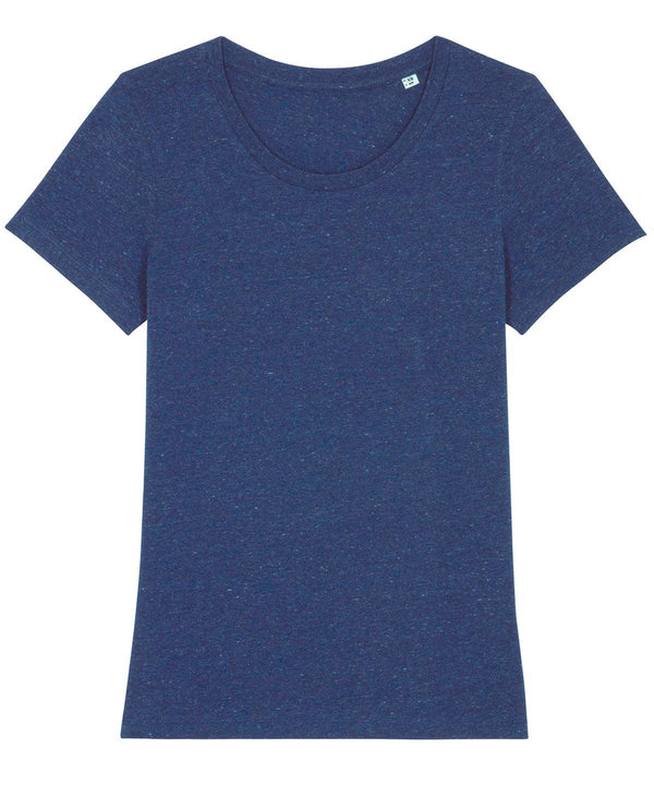 Heather Snow Mid Blue - Women's Stella Expresser iconic fitted t-shirt (STTW032) T-Shirts Stanley/Stella Directory, Exclusives, Must Haves, New Colours For 2022, Organic & Conscious, Raladeal - Stanley Stella, Rebrandable, Stanley/ Stella, T-Shirts & Vests, Women's Fashion Schoolwear Centres