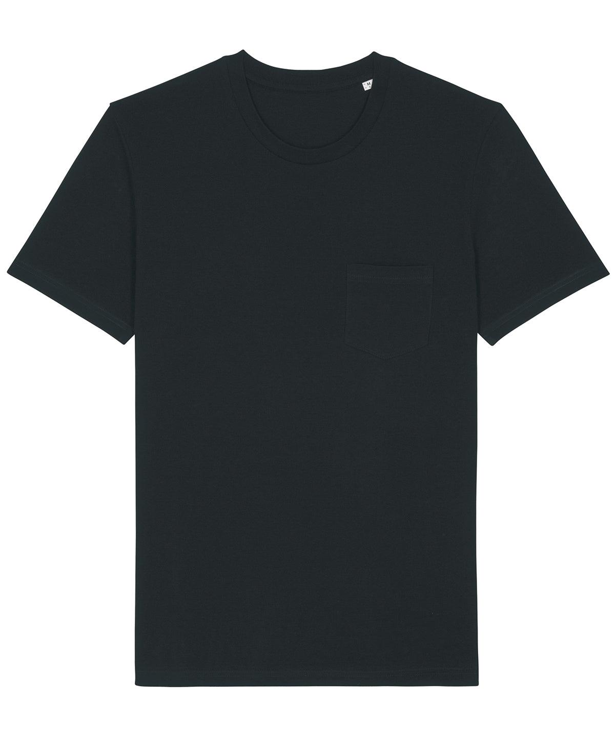 Black - Creator pocket (STTU830) T-Shirts Stanley/Stella Exclusives, Organic & Conscious, Plus Sizes, Raladeal - Recently Added, Raladeal - Stanley Stella, Rebrandable, Stanley/ Stella, T-Shirts & Vests Schoolwear Centres