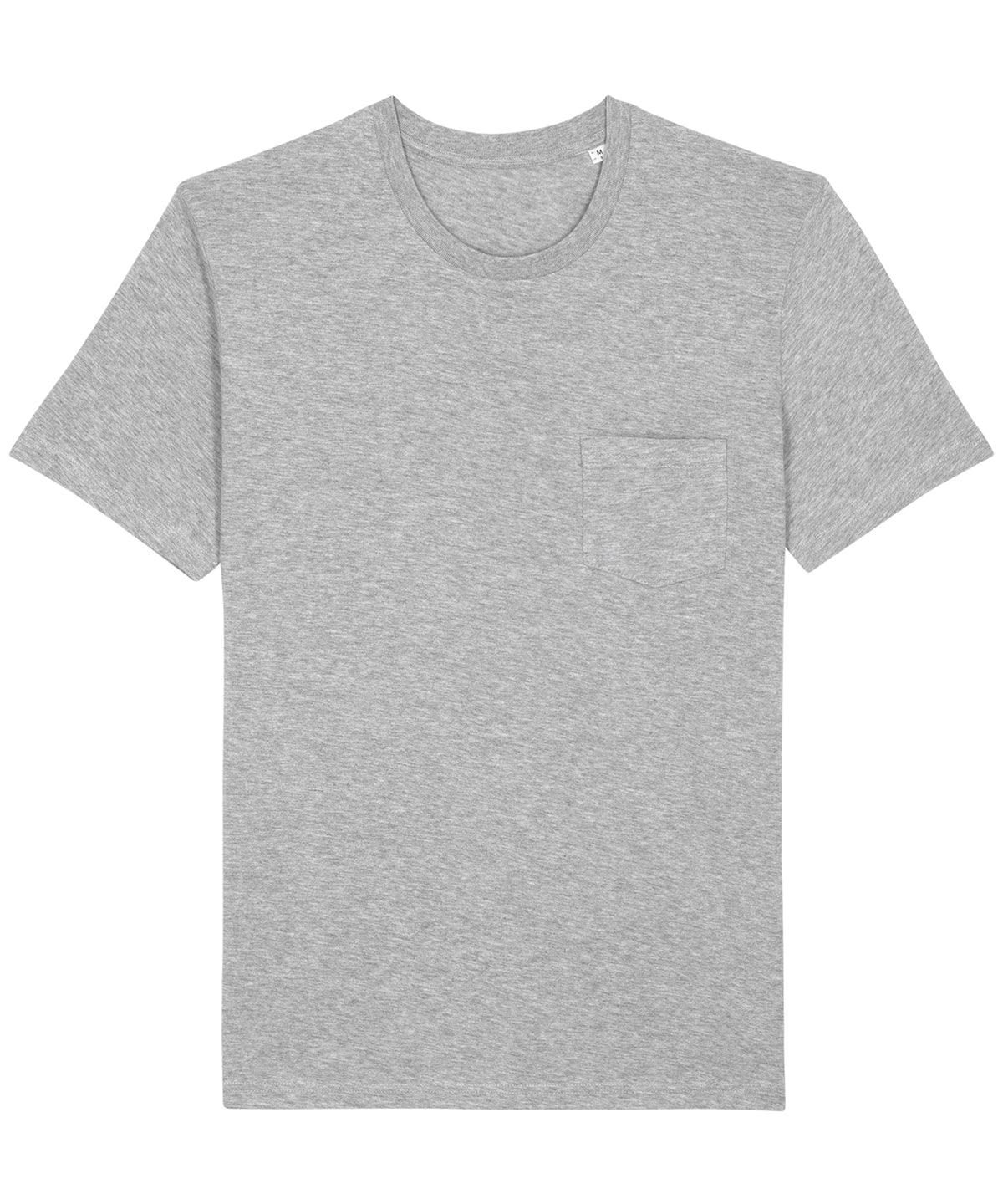 Heather Grey - Creator pocket (STTU830) T-Shirts Stanley/Stella Exclusives, Organic & Conscious, Plus Sizes, Raladeal - Recently Added, Raladeal - Stanley Stella, Rebrandable, Stanley/ Stella, T-Shirts & Vests Schoolwear Centres