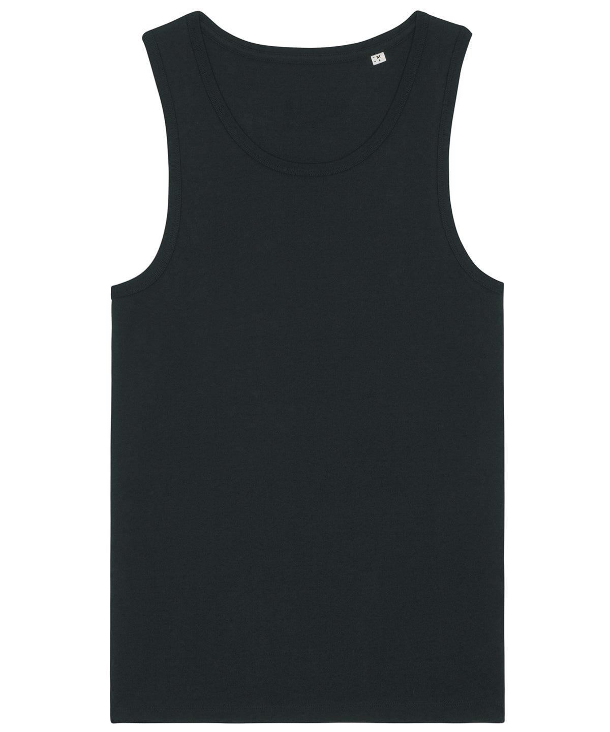 Black - Stanley Specter (STTM543) Vests Stanley/Stella Exclusives, Organic & Conscious, Plus Sizes, Rebrandable, Stanley/ Stella, T-Shirts & Vests Schoolwear Centres