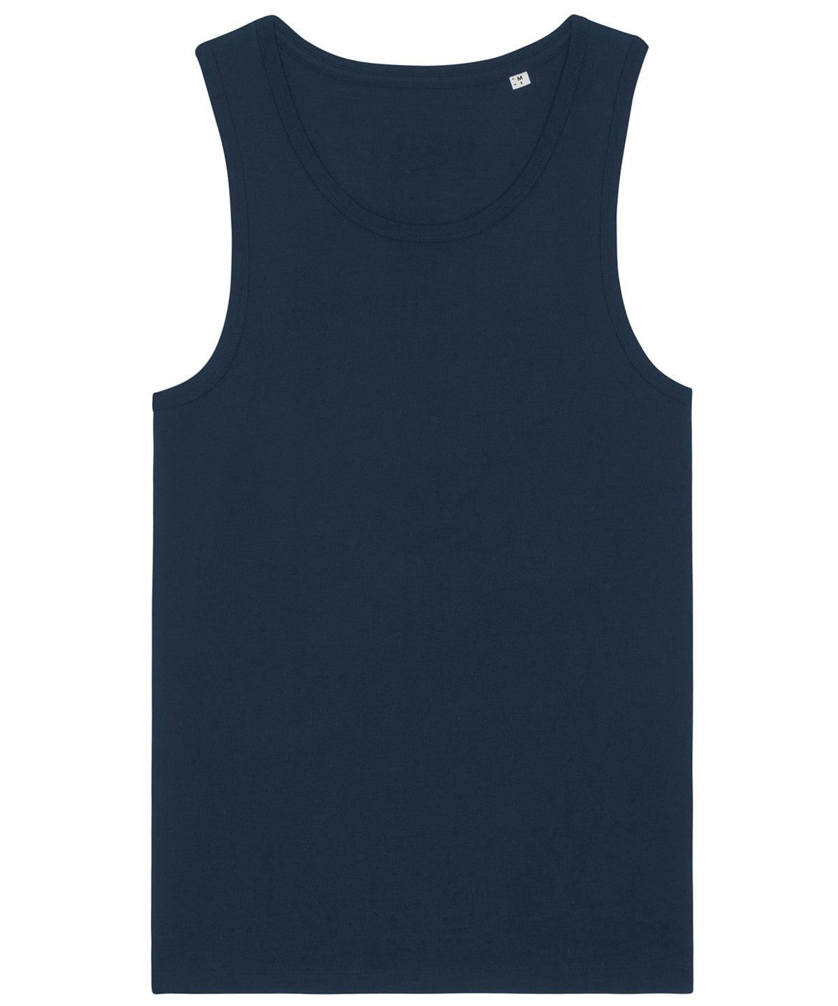 French Navy - Stanley Specter (STTM543) Vests Stanley/Stella Exclusives, Organic & Conscious, Plus Sizes, Rebrandable, Stanley/ Stella, T-Shirts & Vests Schoolwear Centres