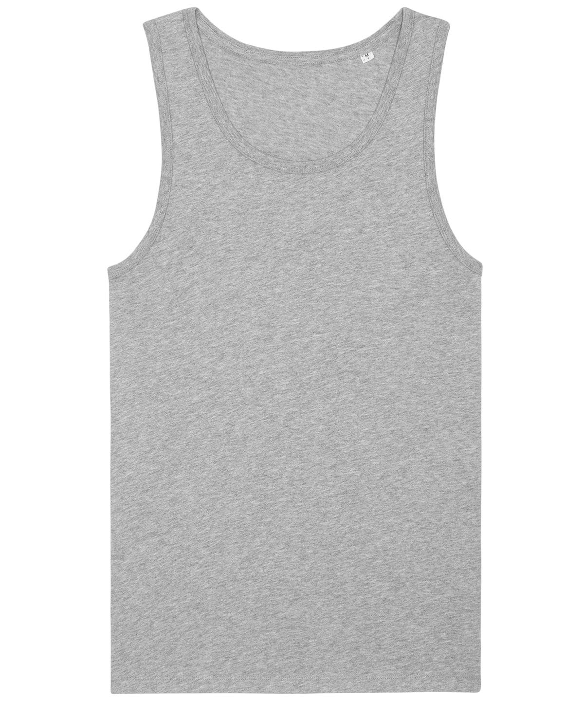 Heather Grey - Stanley Specter (STTM543) Vests Stanley/Stella Exclusives, Organic & Conscious, Plus Sizes, Rebrandable, Stanley/ Stella, T-Shirts & Vests Schoolwear Centres