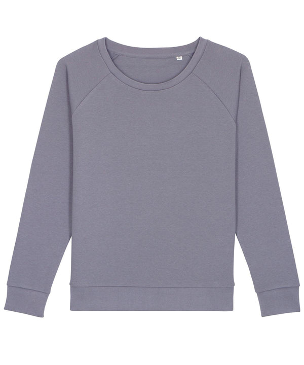 Lava Grey - Women's Stella Dazzler relaxed fit sweatshirt (STSW125) Sweatshirts Stanley/Stella Exclusives, Must Haves, Organic & Conscious, Rebrandable, Stanley/ Stella, Sweatshirts Schoolwear Centres