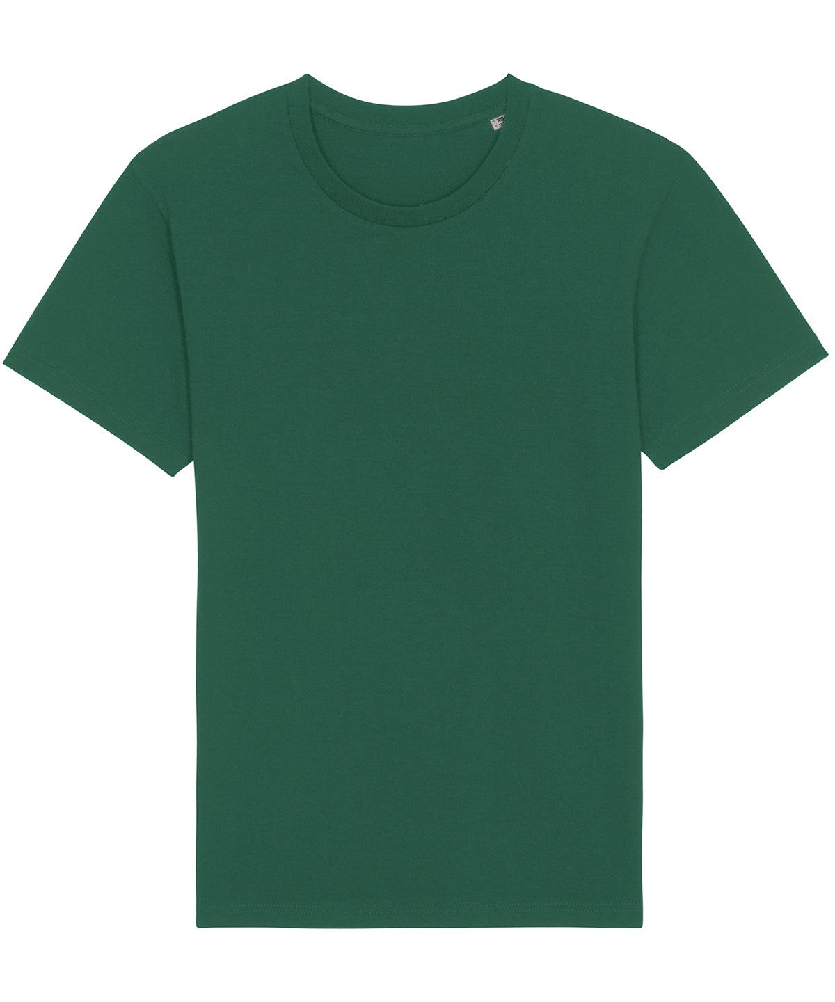 Bottle Green - Rocker the essential unisex t-shirt (STTU758) T-Shirts Stanley/Stella 2022 Spring Edit, Exclusives, Merch, Must Haves, New Colours For 2022, Organic & Conscious, Plus Sizes, Raladeal - Recently Added, Rebrandable, Stanley/ Stella, T-Shirts & Vests Schoolwear Centres