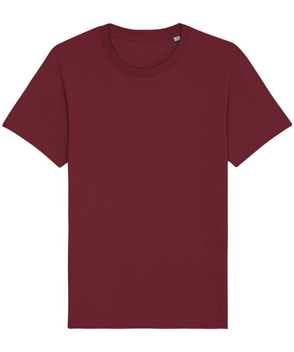 Burgundy* - Rocker the essential unisex t-shirt (STTU758) T-Shirts Stanley/Stella 2022 Spring Edit, Exclusives, Merch, Must Haves, New Colours For 2022, Organic & Conscious, Plus Sizes, Raladeal - Recently Added, Rebrandable, Stanley/ Stella, T-Shirts & Vests Schoolwear Centres