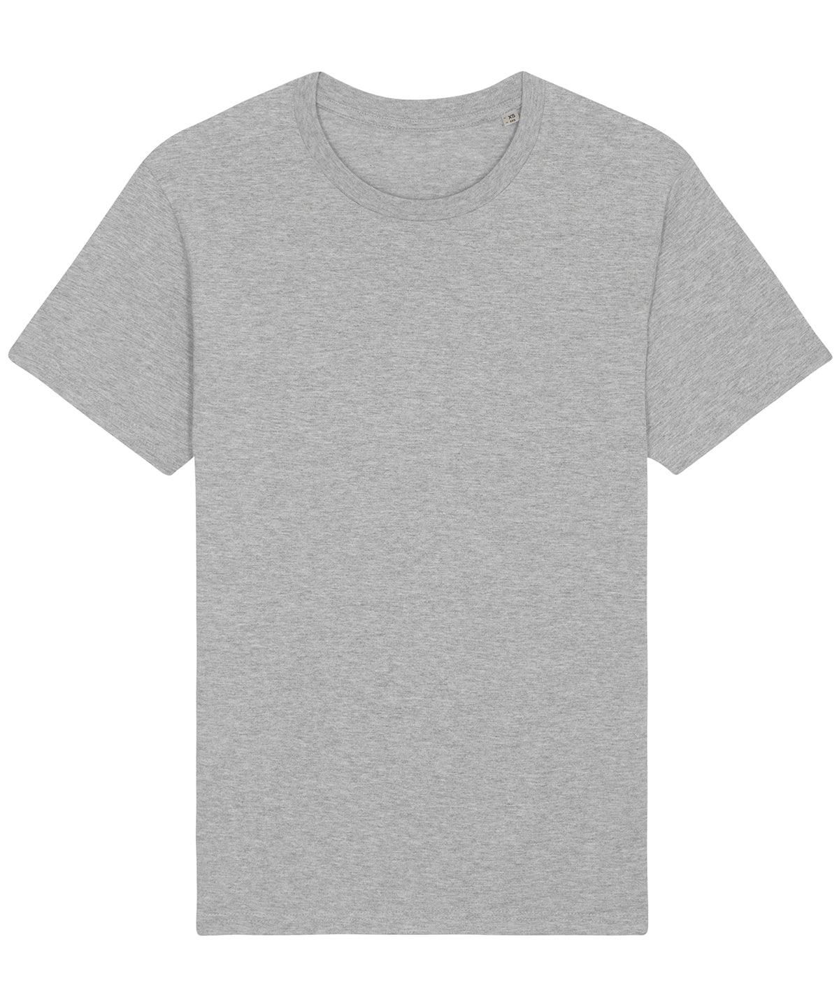 Heather Grey* - Rocker the essential unisex t-shirt (STTU758) T-Shirts Stanley/Stella 2022 Spring Edit, Exclusives, Merch, Must Haves, New Colours For 2022, Organic & Conscious, Plus Sizes, Raladeal - Recently Added, Rebrandable, Stanley/ Stella, T-Shirts & Vests Schoolwear Centres