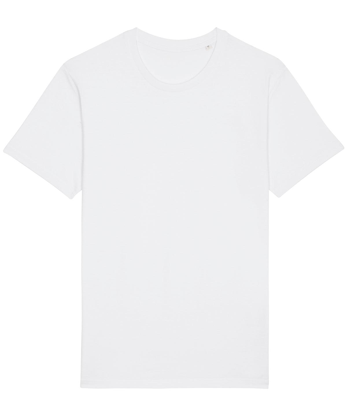 White*† - Rocker the essential unisex t-shirt (STTU758) T-Shirts Stanley/Stella 2022 Spring Edit, Exclusives, Merch, Must Haves, New Colours For 2022, Organic & Conscious, Plus Sizes, Raladeal - Recently Added, Rebrandable, Stanley/ Stella, T-Shirts & Vests Schoolwear Centres