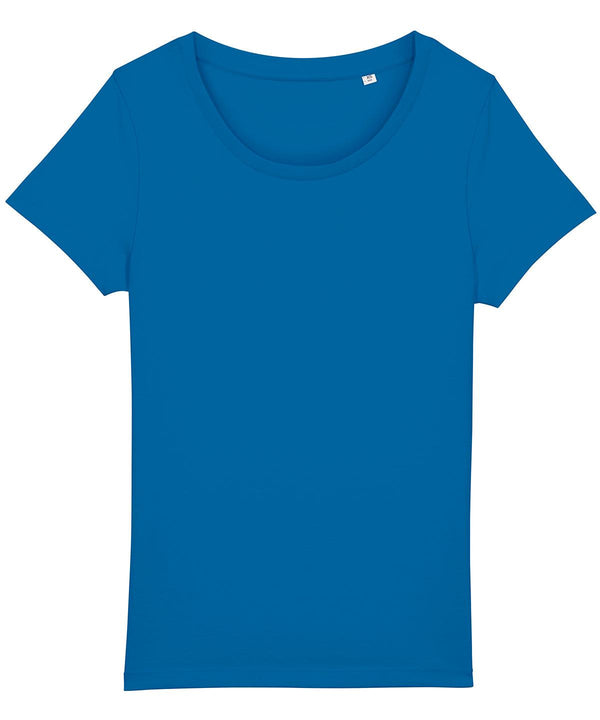 Royal Blue - Women's Stella Jazzer the essential t-shirt (STTW039) T-Shirts Stanley/Stella Exclusives, New Colours For 2022, Organic & Conscious, Plus Sizes, Raladeal - Recently Added, Raladeal - Stanley Stella, Rebrandable, Stanley/ Stella, T-Shirts & Vests Schoolwear Centres