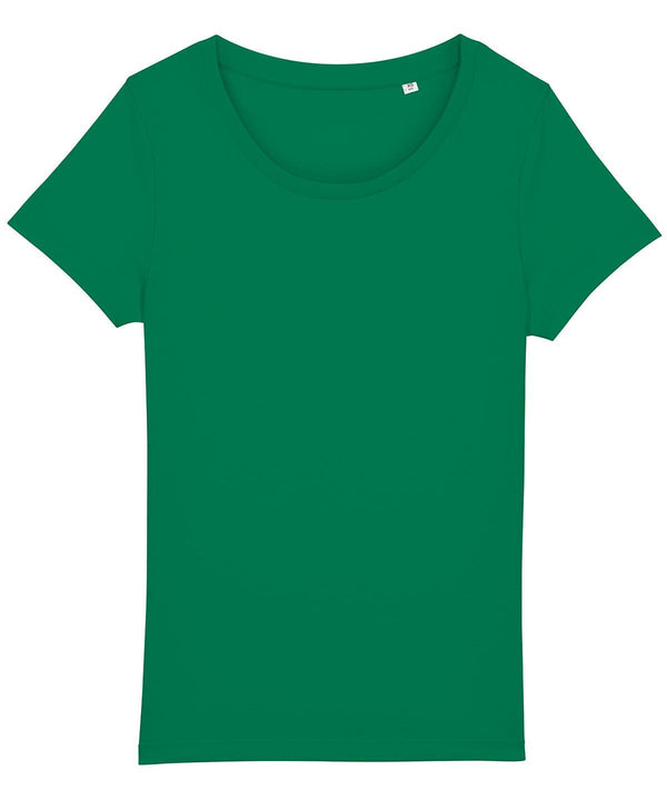Varsity Green - Women's Stella Jazzer the essential t-shirt (STTW039) T-Shirts Stanley/Stella Exclusives, New Colours For 2022, Organic & Conscious, Plus Sizes, Raladeal - Recently Added, Raladeal - Stanley Stella, Rebrandable, Stanley/ Stella, T-Shirts & Vests Schoolwear Centres