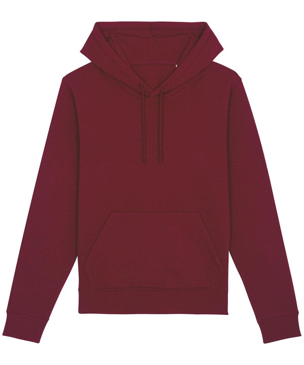 Burgundy*† - Drummer the essential unisex hoodie sweatshirt (STSU812) Hoodies Stanley/Stella Conscious cold weather styles, Exclusives, Hoodies, Must Haves, New Colours For 2022, Organic & Conscious, Plus Sizes, Raladeal - Stanley Stella, Rebrandable, Stanley/ Stella Schoolwear Centres