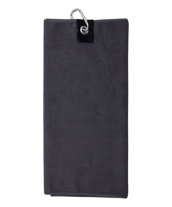 Steel Grey - Microfibre golf towel Towels Towel City Gifting & Accessories, Homewares & Towelling, Sublimation Schoolwear Centres