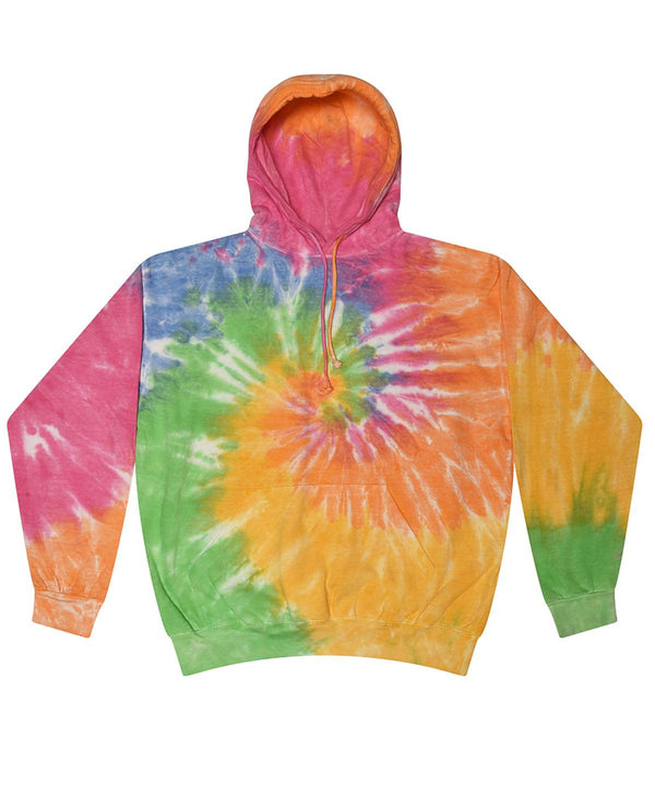 Eternity - Rainbow tie-dye hoodie Hoodies Colortone Festival, Home of the hoodie, Hoodies, Oversized, Pastels and Tie Dye Schoolwear Centres