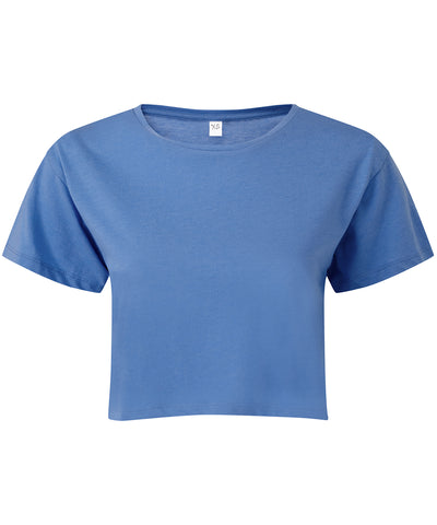 Cornflower - Women's TriDri® crop top T-Shirts TriDri® Activewear & Performance, Back to the Gym, Cropped, Exclusives, Lounge Sets, Must Haves, On-Trend Activewear, Padded Perfection, Raladeal - Recently Added, Rebrandable, Sports & Leisure, T-Shirts & Vests, Trending Loungewear Schoolwear Centres