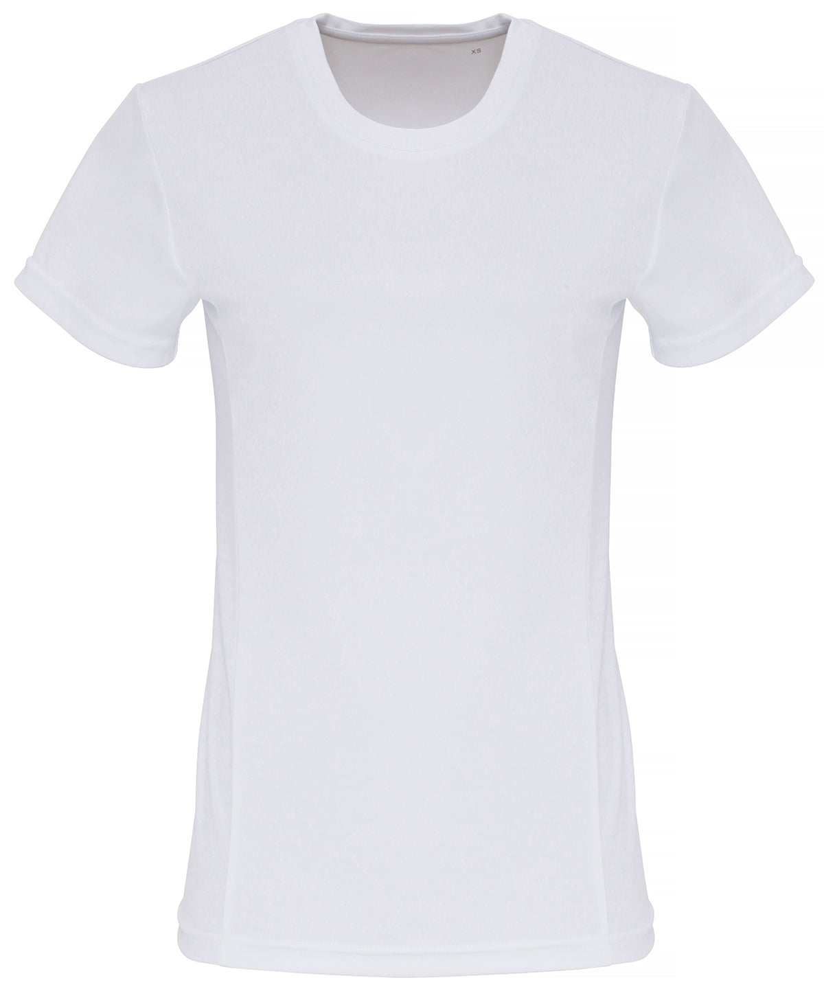 White - Women's TriDri® embossed panel t-shirt T-Shirts TriDri® Activewear & Performance, Exclusives, Rebrandable, Sports & Leisure, T-Shirts & Vests, UPF Protection Schoolwear Centres