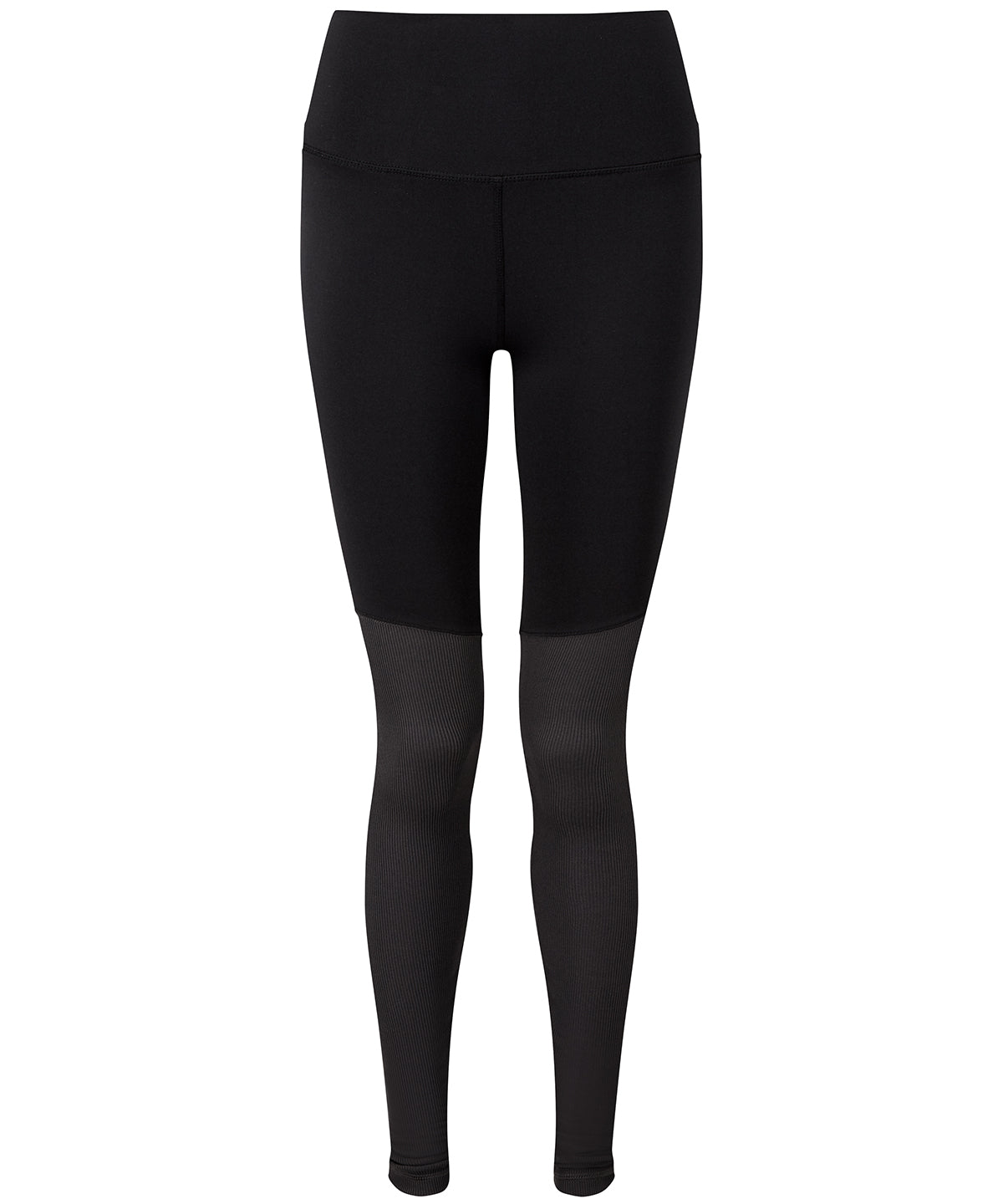 Black/Charcoal - Women's TriDri® yoga leggings Leggings TriDri® Activewear & Performance, Exclusives, Leggings, Plus Sizes, Rebrandable, Sports & Leisure, Trousers & Shorts Schoolwear Centres