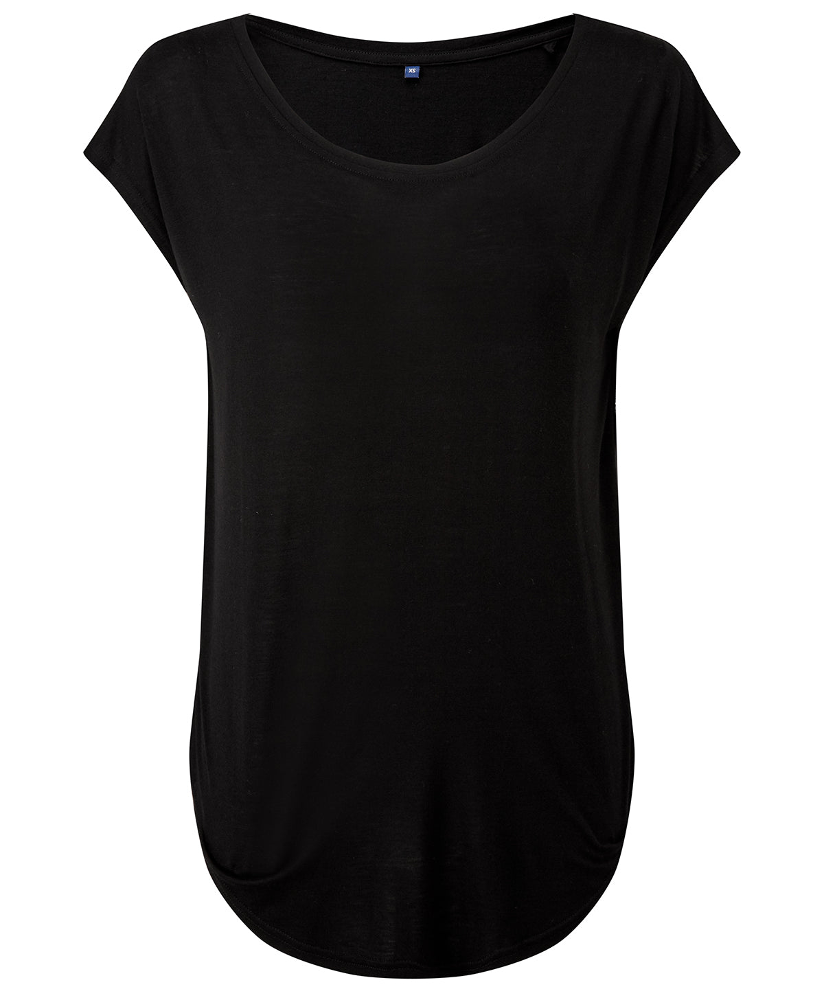 Black - Women's TriDri® yoga cap sleeve top T-Shirts TriDri® Activewear & Performance, Exclusives, On-Trend Activewear, Padded Perfection, Plus Sizes, Rebrandable, Sports & Leisure, T-Shirts & Vests Schoolwear Centres