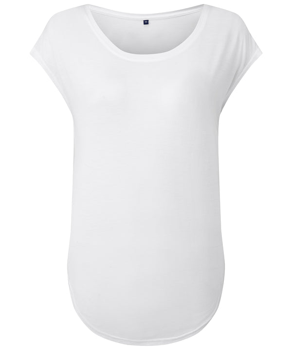 White - Women's TriDri® yoga cap sleeve top T-Shirts TriDri® Activewear & Performance, Exclusives, On-Trend Activewear, Padded Perfection, Plus Sizes, Rebrandable, Sports & Leisure, T-Shirts & Vests Schoolwear Centres