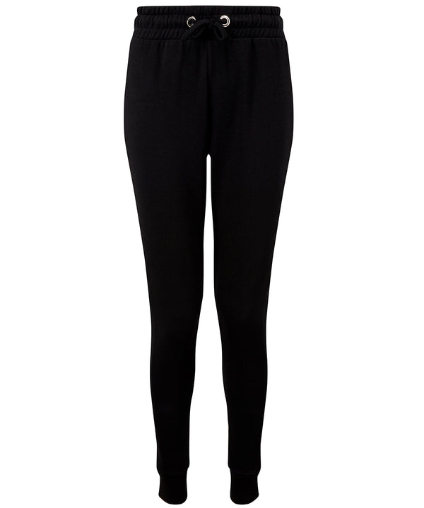 Black - Women's TriDri® fitted joggers Sweatpants TriDri® Activewear & Performance, Co-ords, Exclusives, Home Comforts, Joggers, Leggings, Lounge Sets, Must Haves, On-Trend Activewear, Outdoor Sports, Rebrandable, Sports & Leisure, Tracksuits, Trending Loungewear Schoolwear Centres