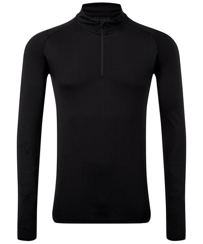 Full Black - TriDri® Seamless '3D fit' multi-sport performance zip top Sports Overtops TriDri® Activewear & Performance, Exclusives, Outdoor Sports, Sports & Leisure Schoolwear Centres