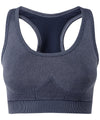 Indigo Denim - TriDri® seamless '3D fit' multi-sport denim look bra Bras TriDri® Activewear & Performance, Co-ords, Exclusives, Leggings, Lounge & Underwear, On-Trend Activewear, Rebrandable, Sports & Leisure, T-Shirts & Vests Schoolwear Centres