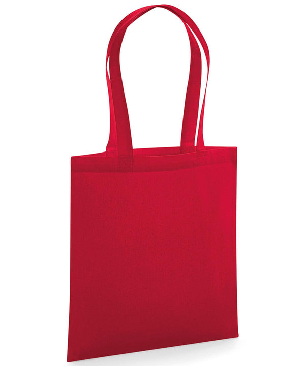 Classic Red - Organic premium cotton tote Bags Westford Mill Bags & Luggage, Must Haves, Organic & Conscious Schoolwear Centres