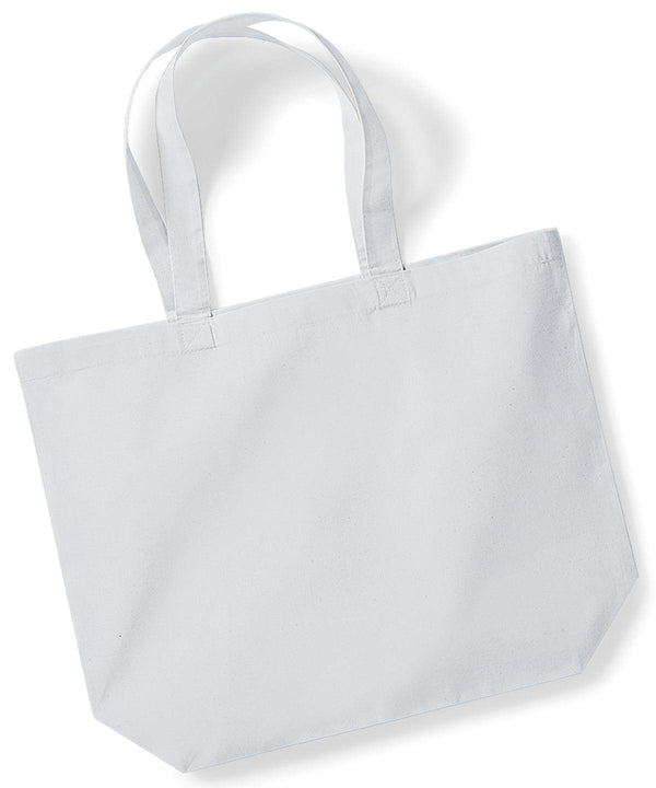 Light Grey - Organic premium cotton maxi tote Bags Westford Mill Bags & Luggage, Must Haves, Next Gen, Organic & Conscious, Rebrandable Schoolwear Centres