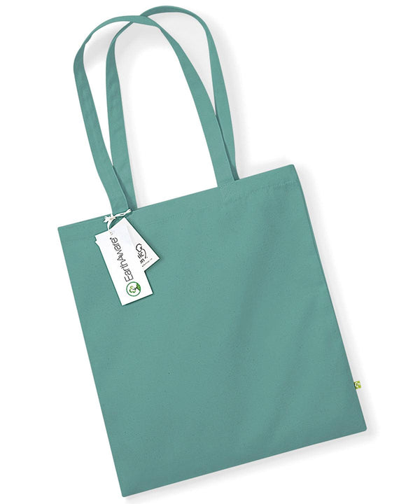 Sage Green - EarthAware® organic bag for life Bags Westford Mill Bags & Luggage, Must Haves, Organic & Conscious Schoolwear Centres