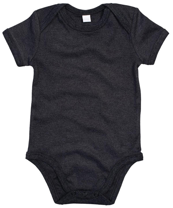 Charcoal Grey Melange - Baby bodysuit Bodysuits Babybugz Baby & Toddler, Crafting, Gifting, Must Haves, New Colours For 2022, Organic & Conscious, Pastels and Tie Dye, Price Lock, Rebrandable Schoolwear Centres
