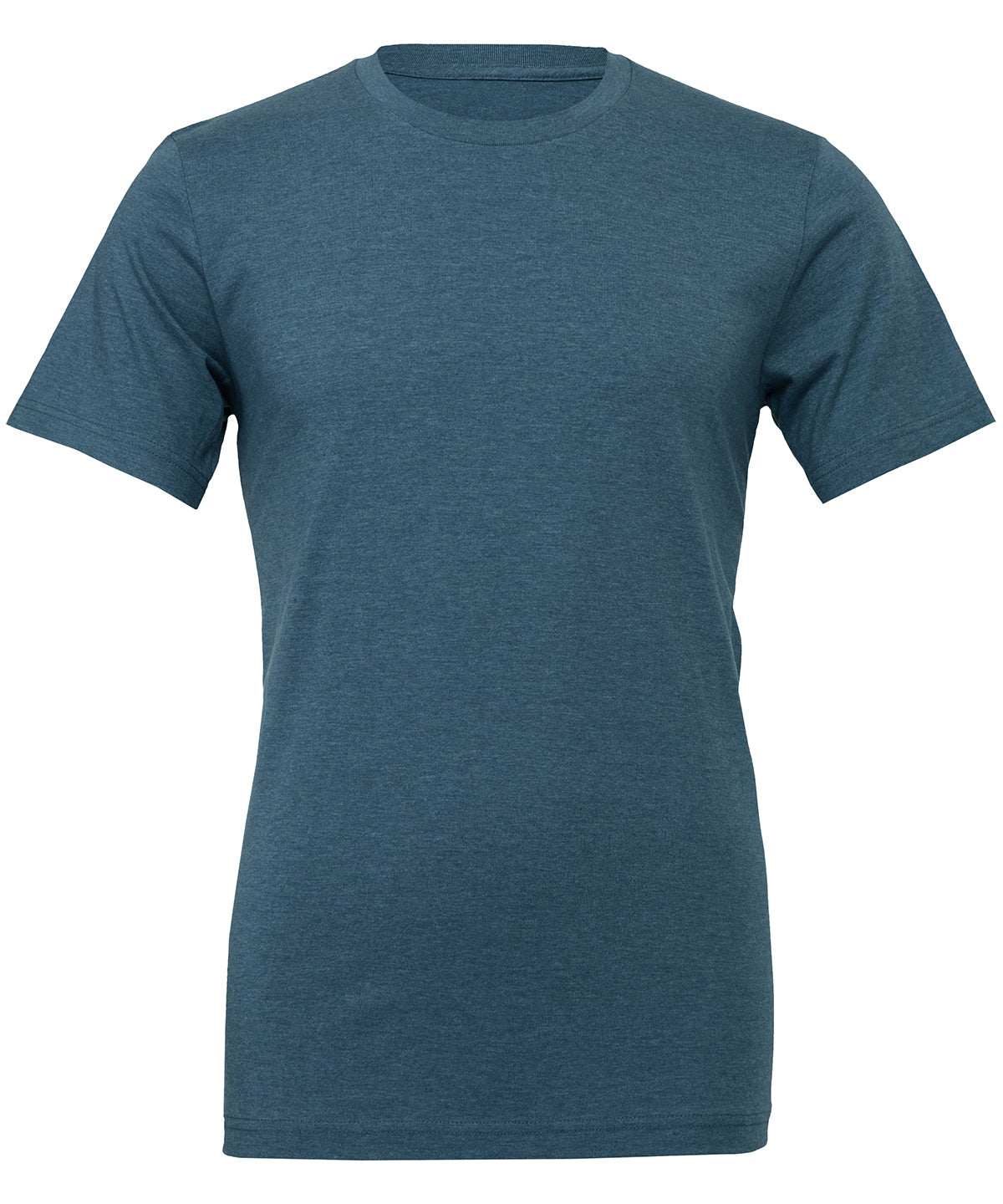 Unisex heather CVC short sleeve t-shirt