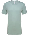 Unisex heather CVC short sleeve t-shirt