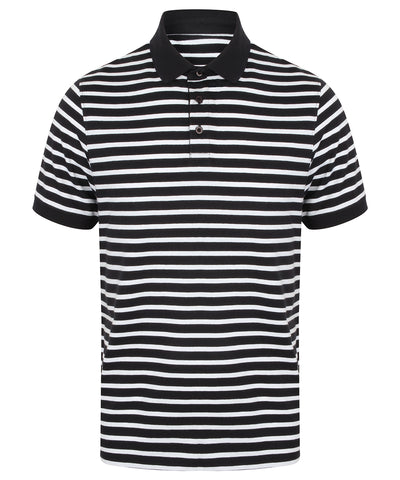 Striped Jersey polo shirt