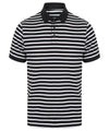 Striped Jersey polo shirt