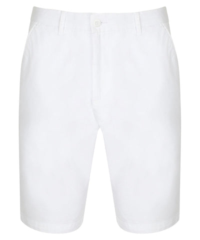White - Women's stretch chino shorts Shorts Front Row Raladeal - Recently Added, Rebrandable, Trousers & Shorts, Women's Fashion, Workwear Schoolwear Centres