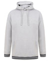 Hoodie with striped cuffs 