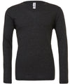 Unisex triblend long sleeve v-neck t-shirt