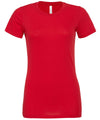 Red - Women's relaxed Jersey short sleeve tee T-Shirts Bella Canvas New Colours For 2022, Rebrandable, T-Shirts & Vests, Women's Fashion Schoolwear Centres