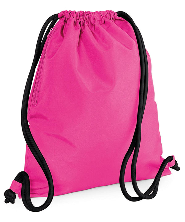 Fuchsia/Black - Icon gymsac Bags Bagbase Bags & Luggage, Rebrandable Schoolwear Centres