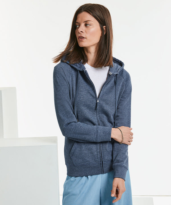 Women's HD zipped hood sweatshirt