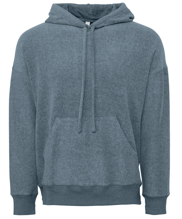 Unisex sueded fleece pullover hoodie