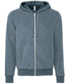 Heather Slate - Unisex sueded fleece full-zip hoodie Hoodies Bella Canvas Hoodies, Luxe Streetwear, Merch, Must Haves, Street Casual Schoolwear Centres
