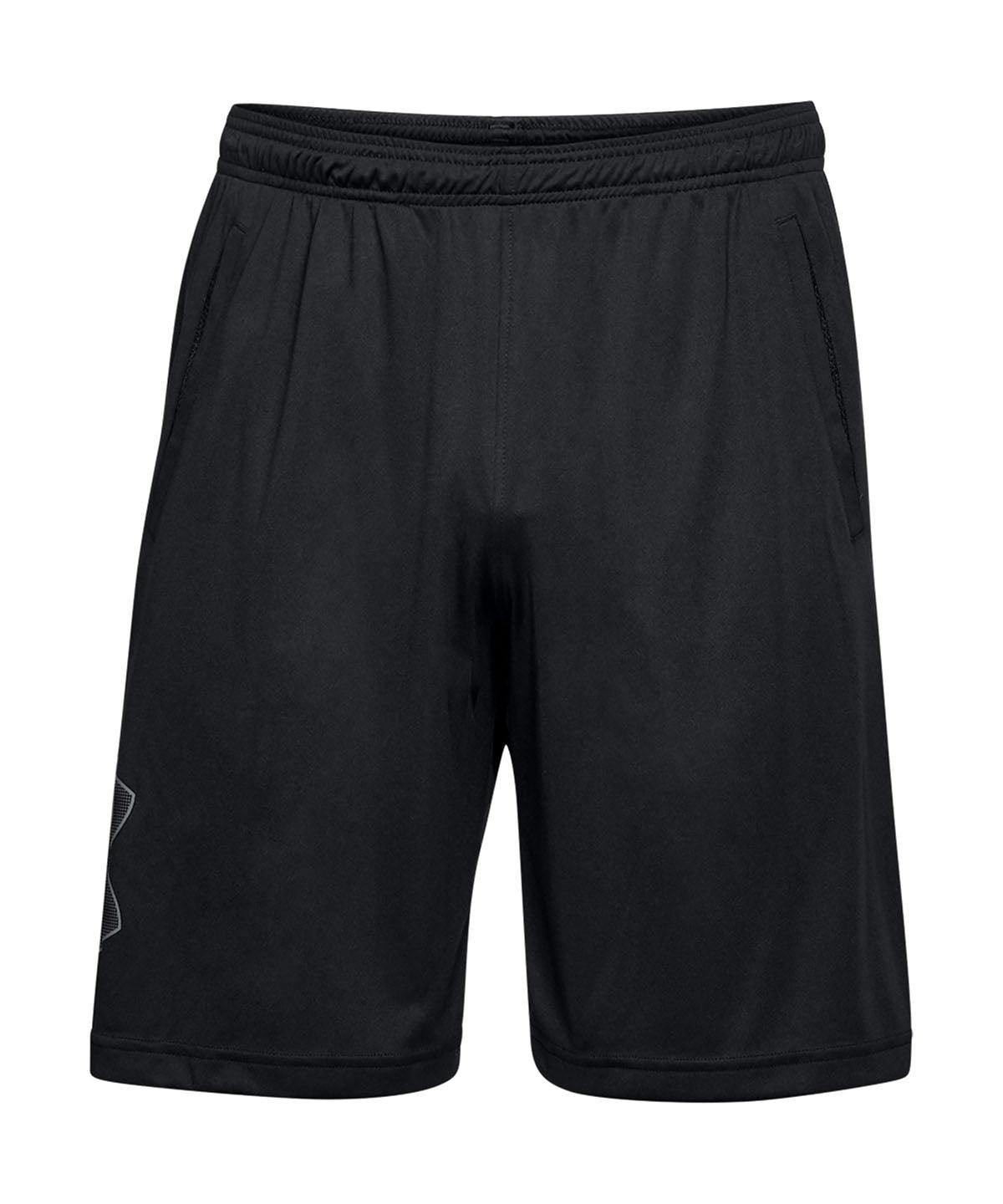 Black/Graphite - Tech™ graphic shorts Shorts Under Armour Activewear & Performance, Back to the Gym, Exclusives, Gymwear, Must Haves, Plus Sizes, Premium, Premium Sports, Sports & Leisure, Team Sportswear, Trousers & Shorts Schoolwear Centres