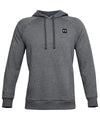 Pitch Grey Light Heather/Onyx White - Rival fleece hoodie Hoodies Under Armour Activewear & Performance, Back to the Gym, Exclusives, Gifting, Gymwear, Hoodies, Must Haves, New Colours For 2022, New Sizes for 2021, Outdoor Sports, Plus Sizes, Premium, Premium Sports, Sports & Leisure Schoolwear Centres