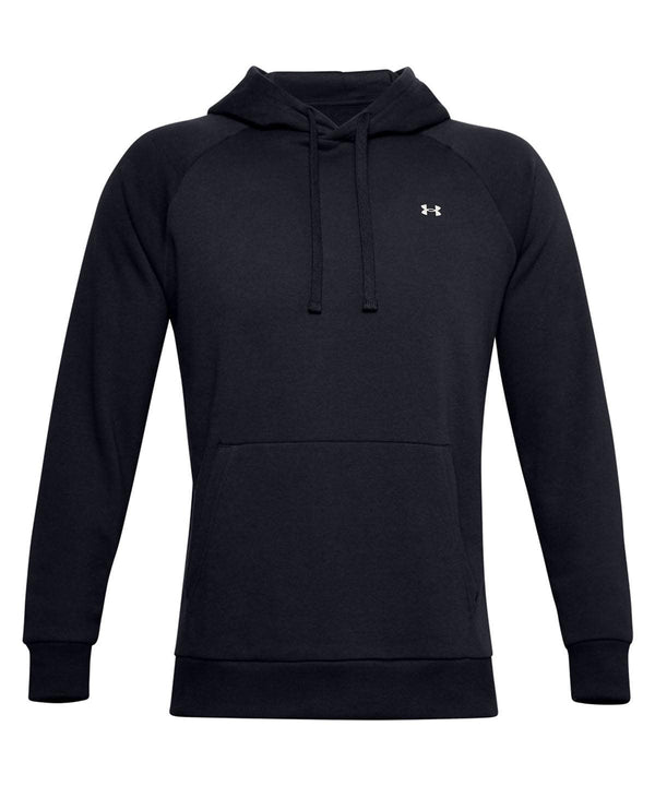 Black/Onyx White - Rival fleece hoodie Hoodies Under Armour Activewear & Performance, Back to the Gym, Exclusives, Gifting, Gymwear, Hoodies, Must Haves, New Colours For 2022, New Sizes for 2021, Outdoor Sports, Plus Sizes, Premium, Premium Sports, Sports & Leisure Schoolwear Centres