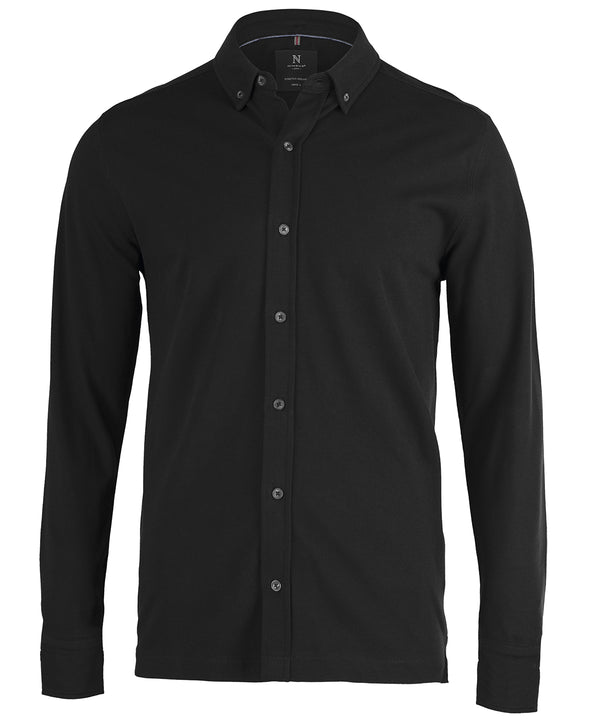 Kingston – stretch deluxe piqué shirt