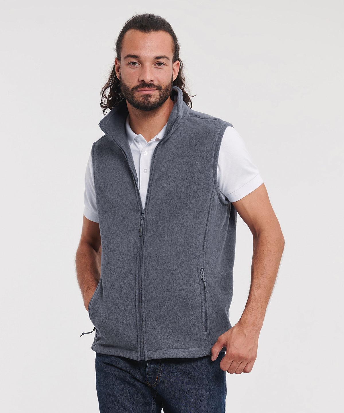 Classic Red - Outdoor fleece gilet Body Warmers Russell Europe Gilets and Bodywarmers, Jackets & Coats, Jackets - Fleece, Must Haves, Workwear Schoolwear Centres