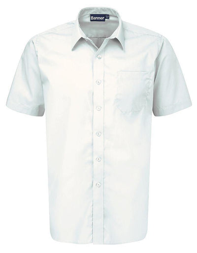 Boys 2pk Short Sleeve Shirt | Non-Iron Shirt | Available in 3 Colours - Schoolwear Centres | School Uniform Centres